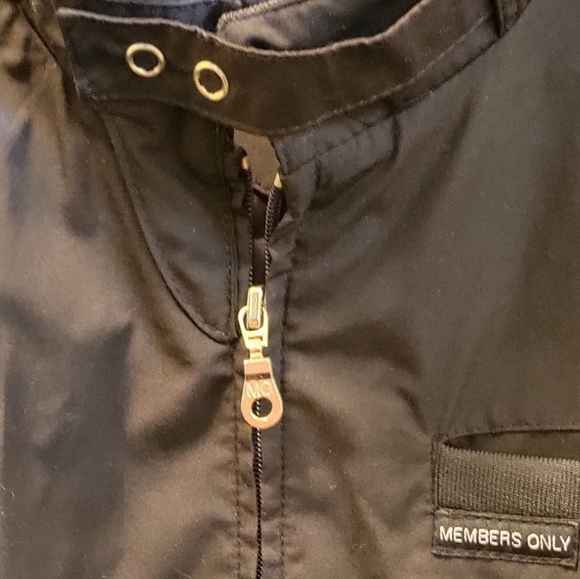 Vintage Circa 1980s Members Only Original Iconic Racer Jacket XL - Picture 3 of 5